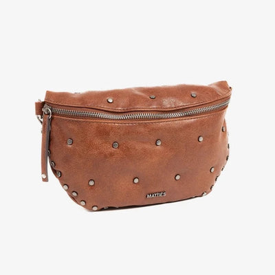 Bolso Riñonera Matties Rivets Cuero