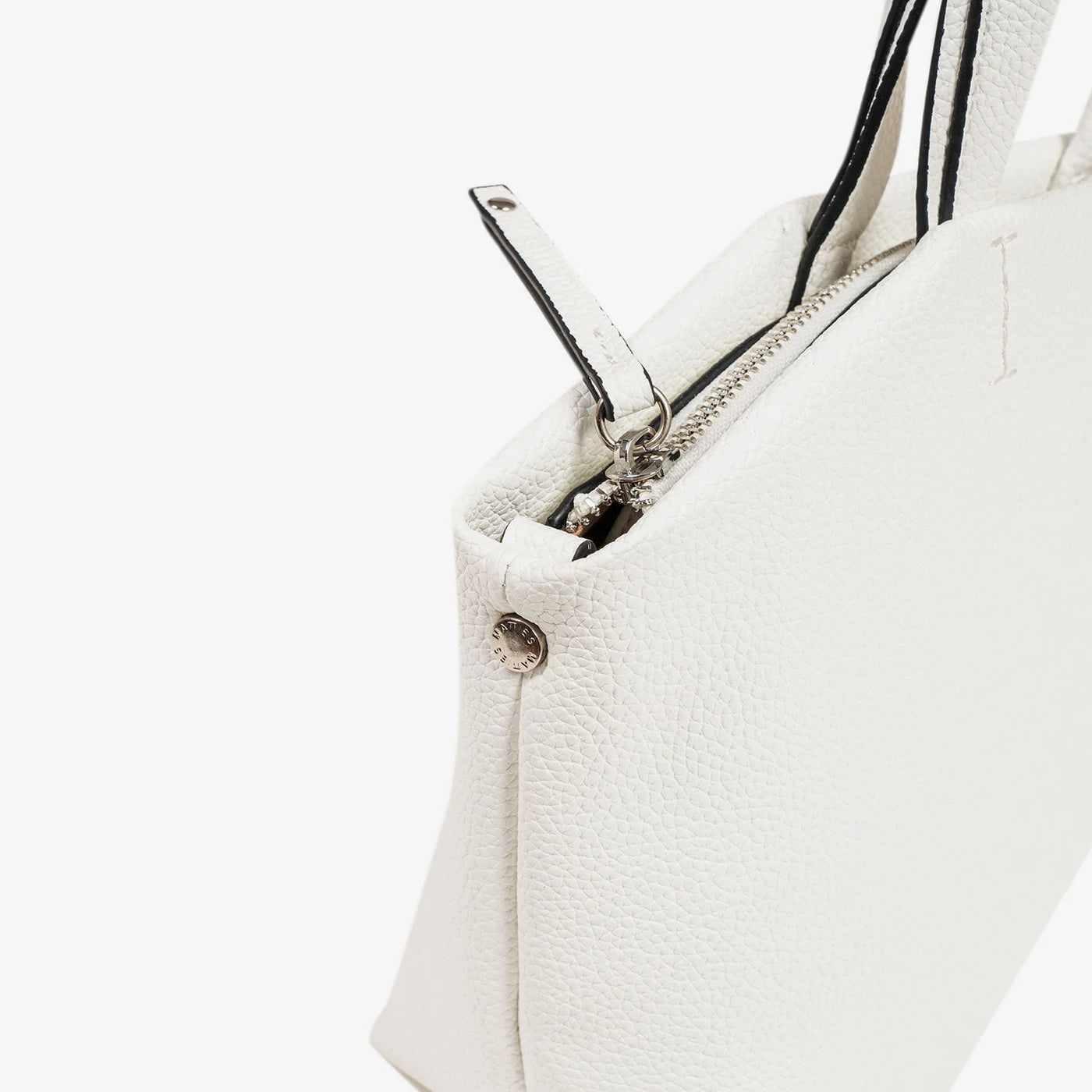 Bolso de mano con Bandolera Matties Abla Blanco