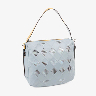 Bolso de Hombro con Bandolera Matties Alhama Azul