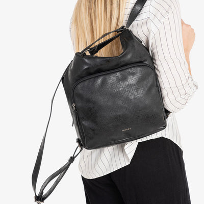 Bolso - Mochila Matties Almeria Negro