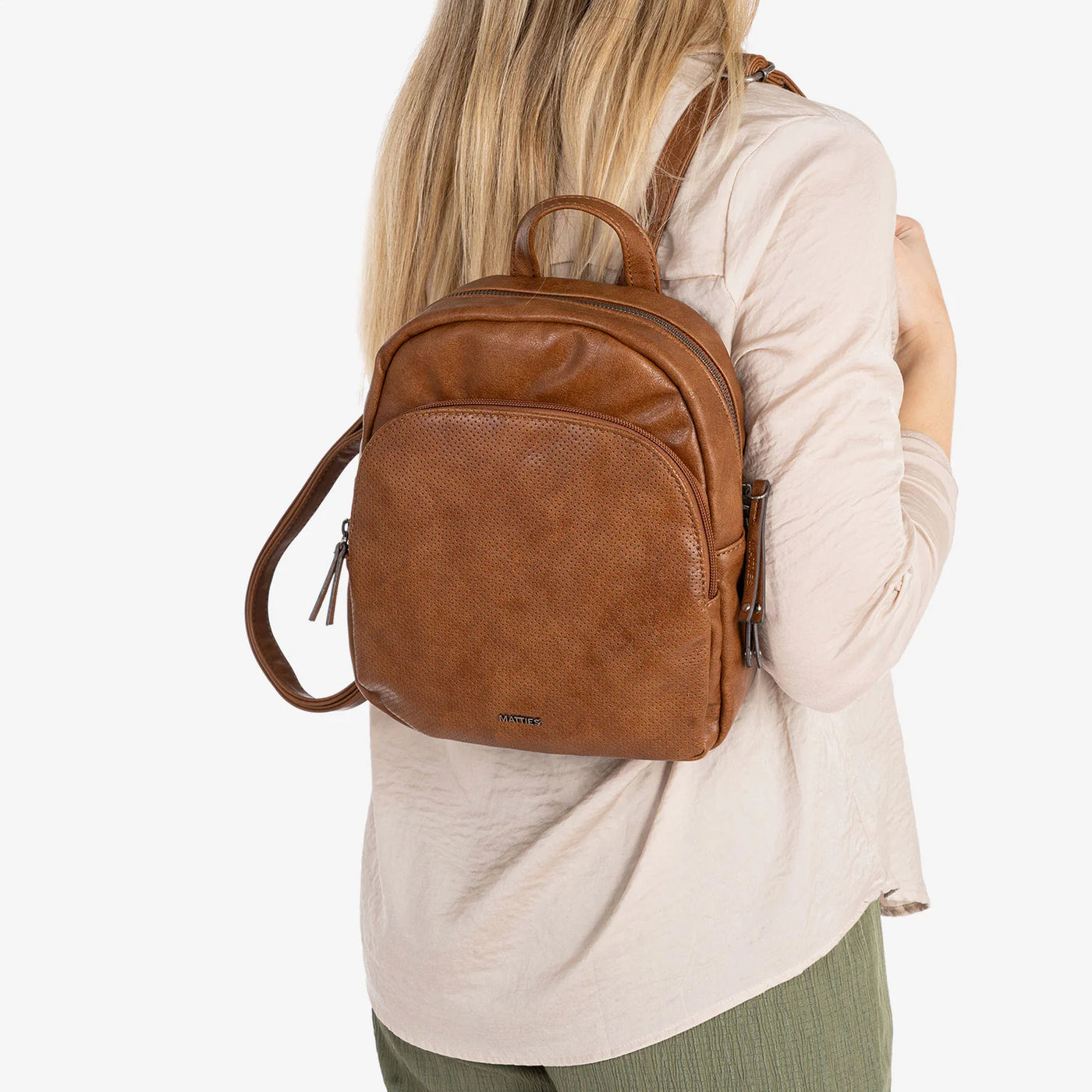 Mochila de mujer Matties Almeria Cuero