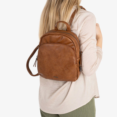 Mochila de mujer Matties Almeria Cuero