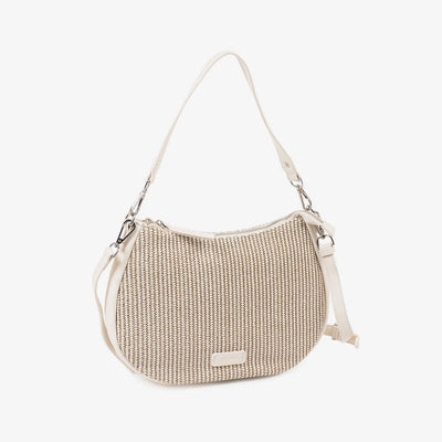 Bolso de Hombro con Bandolera Matties Nijar Blanco