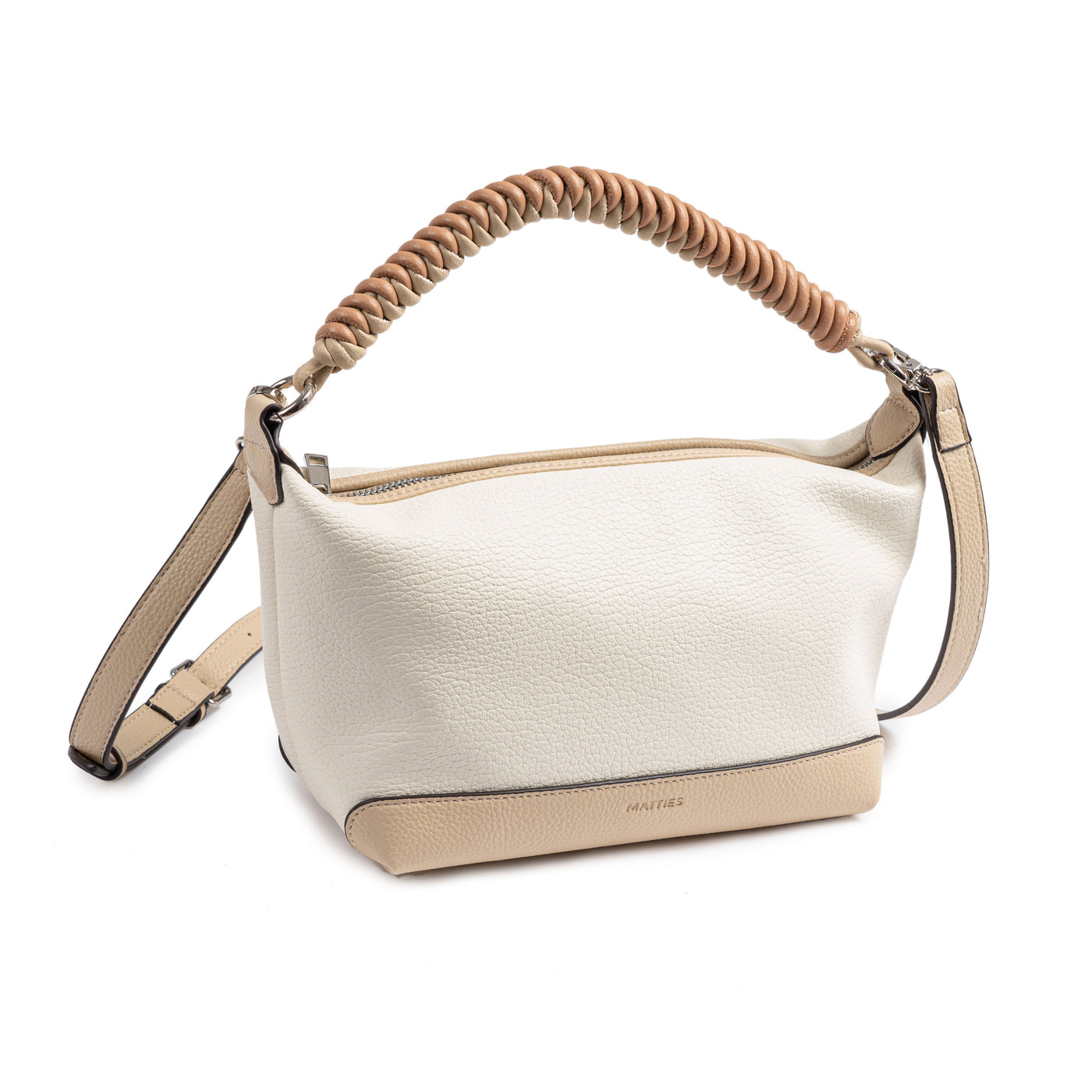 Bolso de mano con Bandolera Matties Sorbas Beige