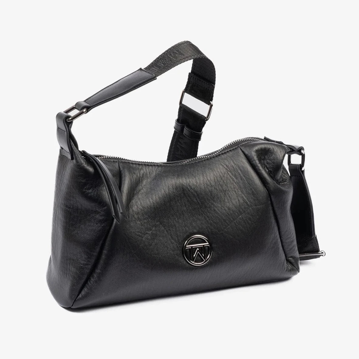 Bolso Bandolera Matties Velvet Negro