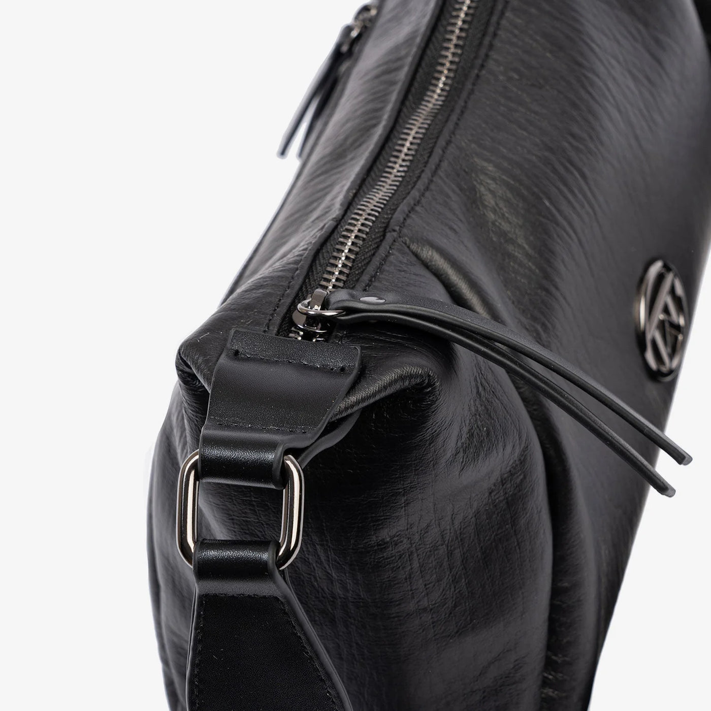 Bolso Bandolera Matties Velvet Negro