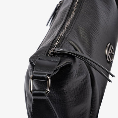 Bolso Bandolera Matties Velvet Negro