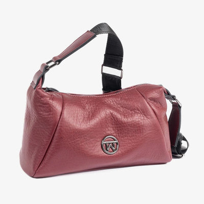 Bolso Bandolera Matties Velvet Burdeos