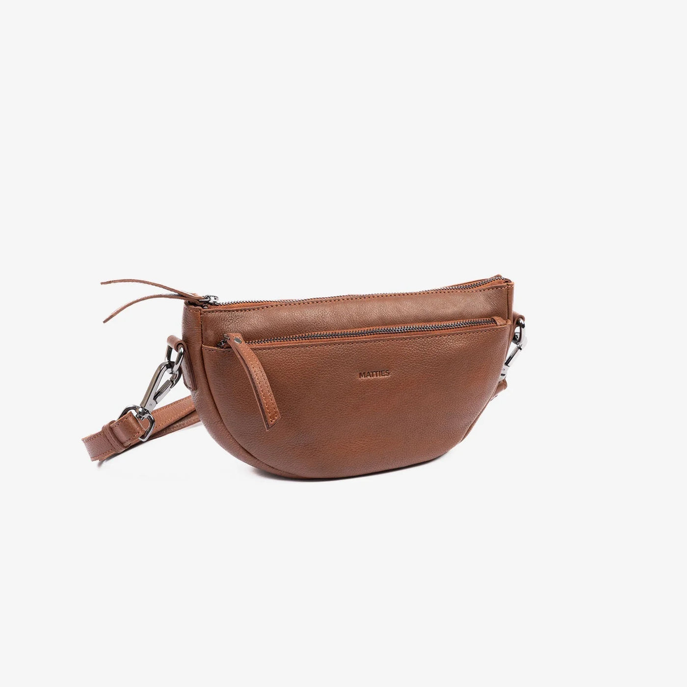 Bolso Bandolera Piel Matties Eva Marrón