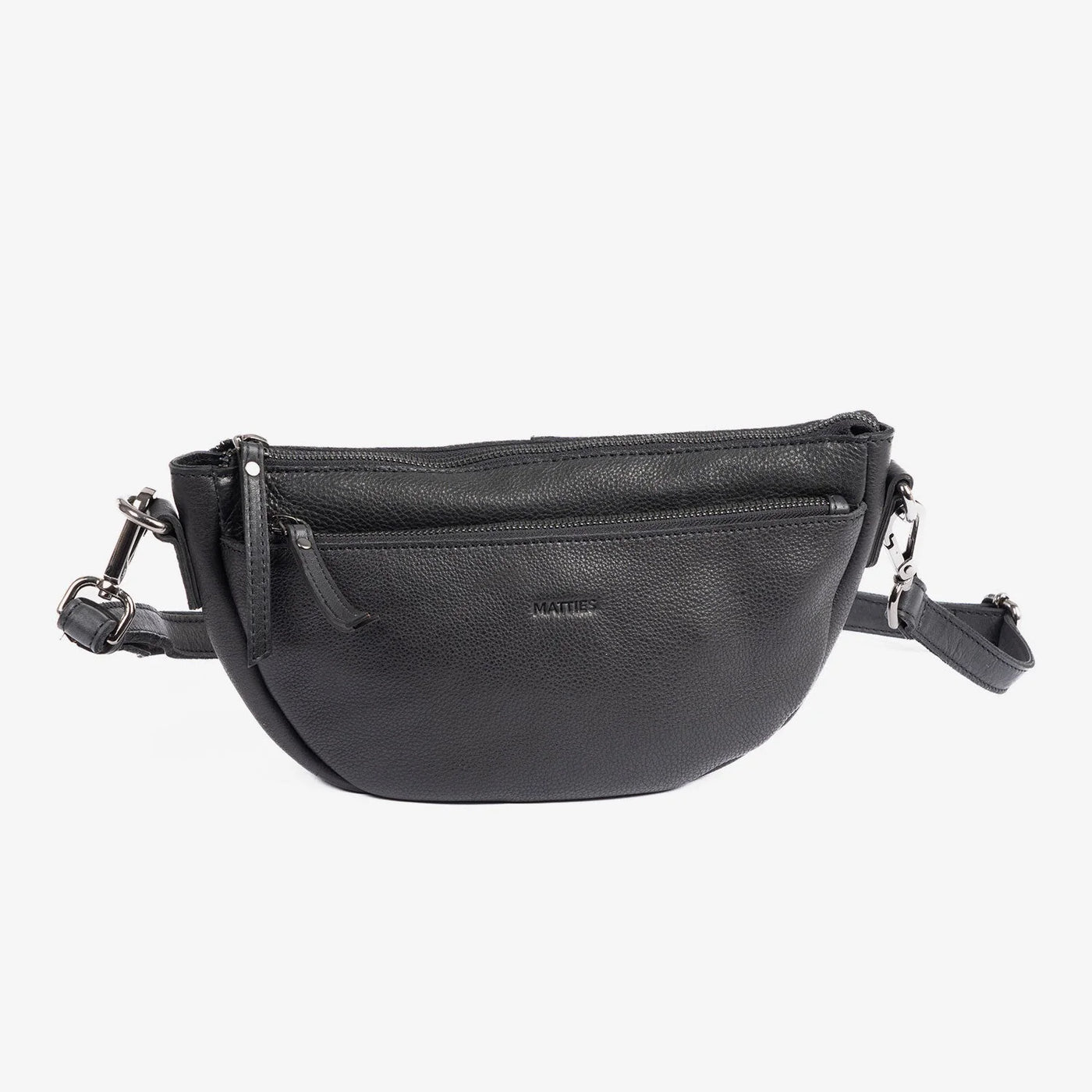 Bolso Bandolera Piel Matties Eva Negro