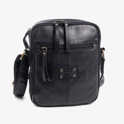 Bolso Hombre piel (19x25 cm) Matties Antic Negro