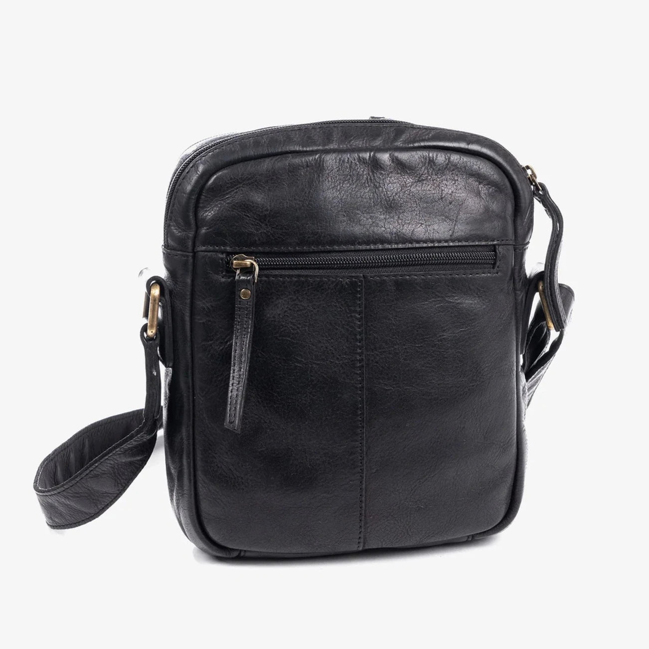 Bolso Hombre piel (19x25 cm) Matties Antic Negro