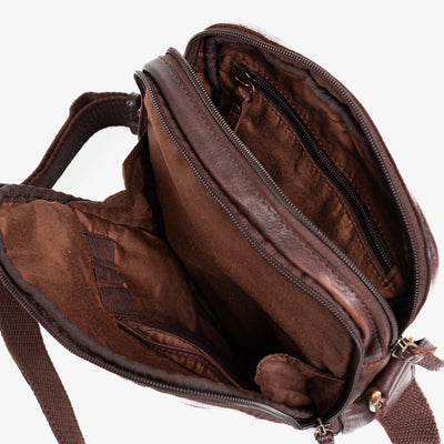 Bolso Hombre piel (19x25 cm) Matties Antic Marrón