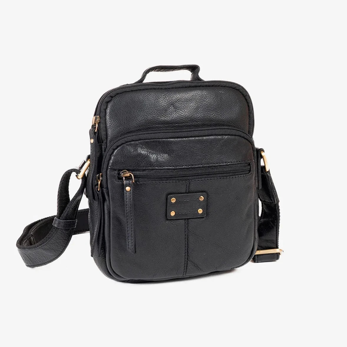 Bolso Hombre piel (19x24 cm) Matties Antic Negro