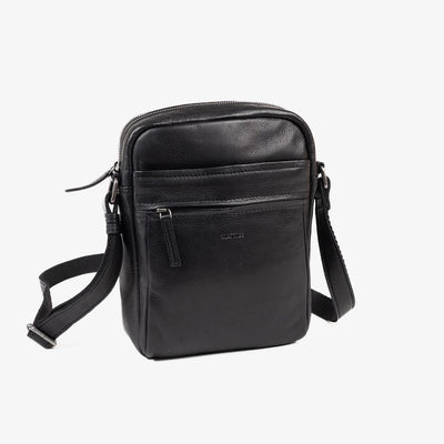 Bolso Hombre piel (21x26,5 cm) Matties Cow Silky Negro
