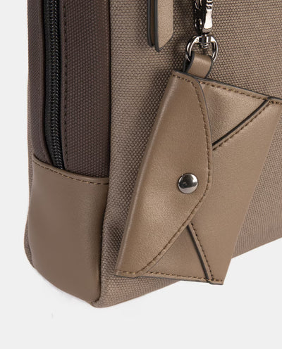 Bolso Portadocumentos Pepe Moll Oxford Multi-Taupe