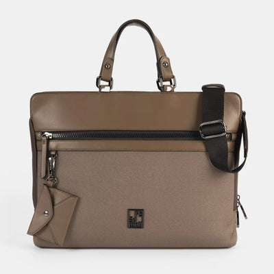 Bolso Portadocumentos Pepe Moll Oxford Multi-Taupe