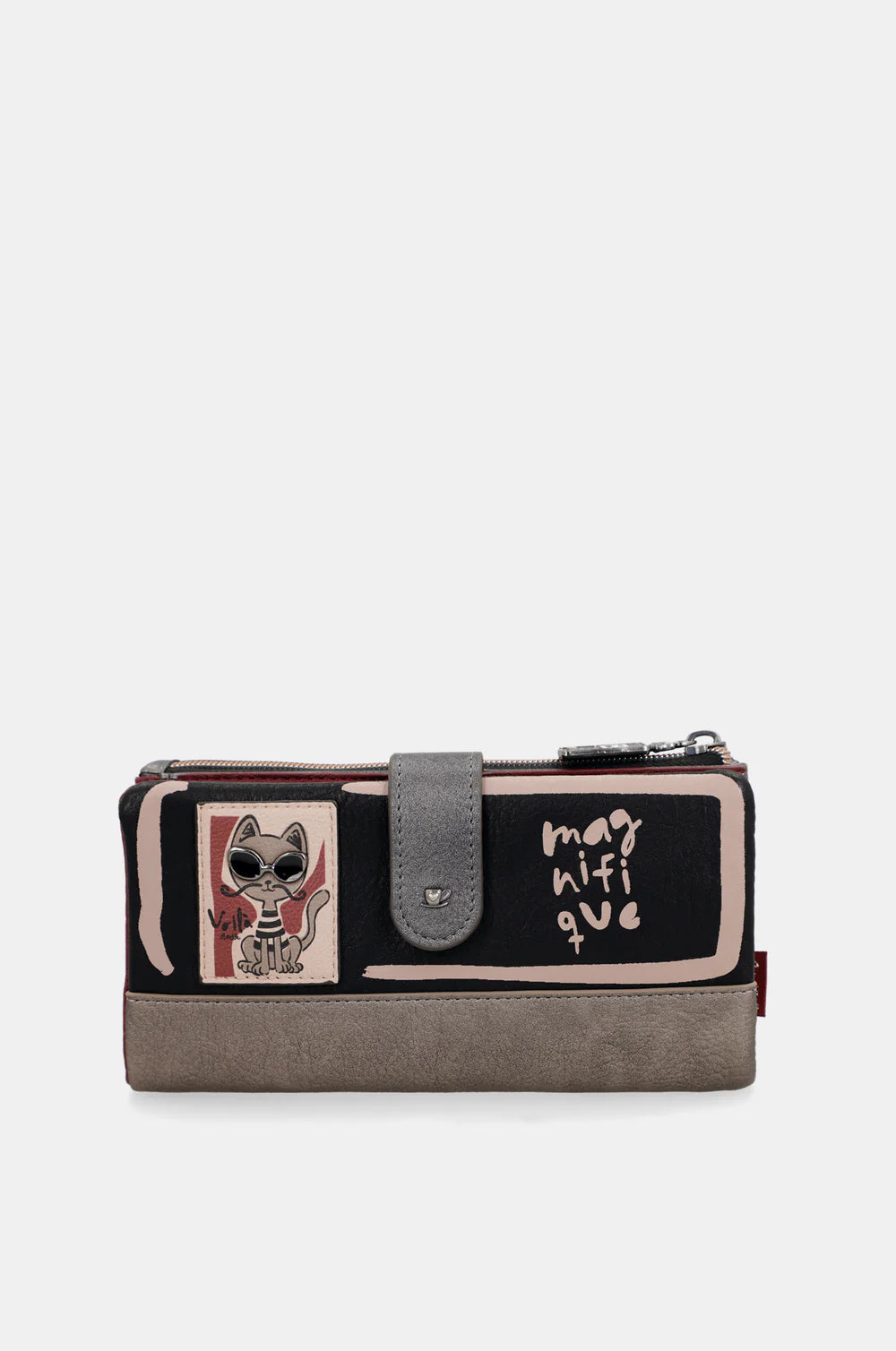 Billetero grande flexible RFID Anekke Parisian