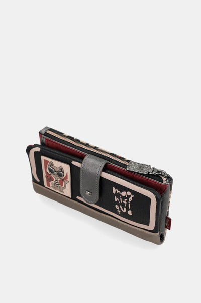 Billetero grande flexible RFID Anekke Parisian