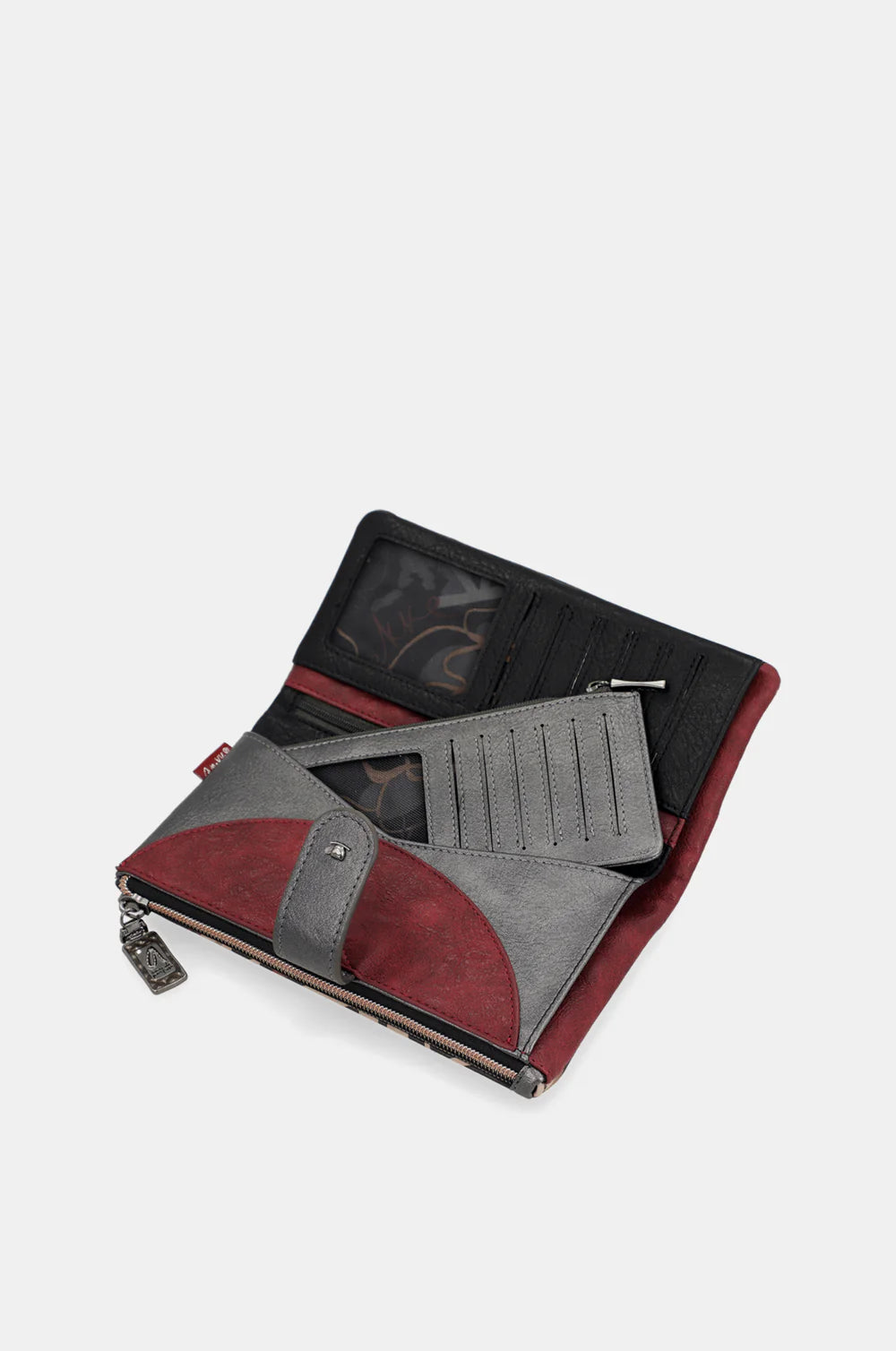 Billetero grande flexible RFID Anekke Parisian