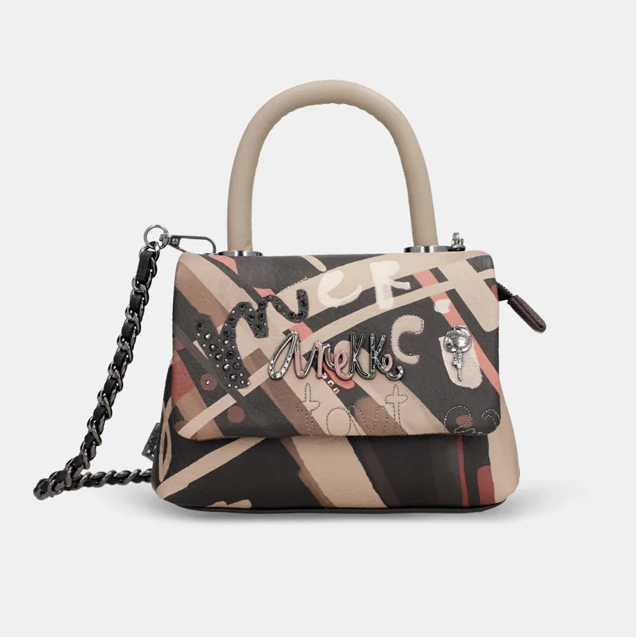 Bandolera de solapa pequeña Anekke Parisian