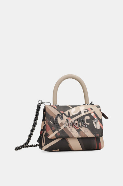 Bandolera de solapa pequeña Anekke Parisian