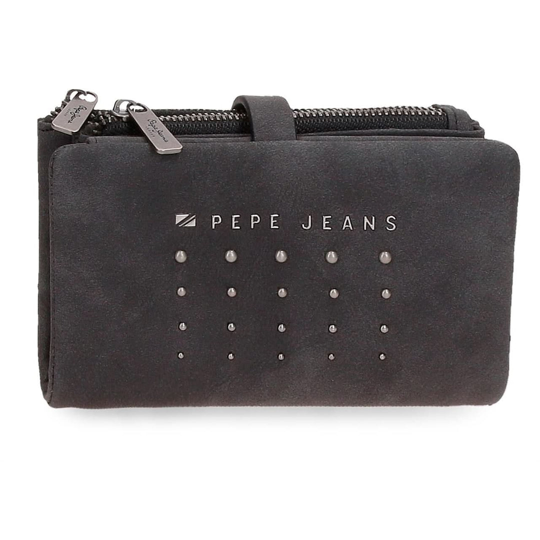 Cartera con monedero extraíble Pepe Jeans Holly Negro