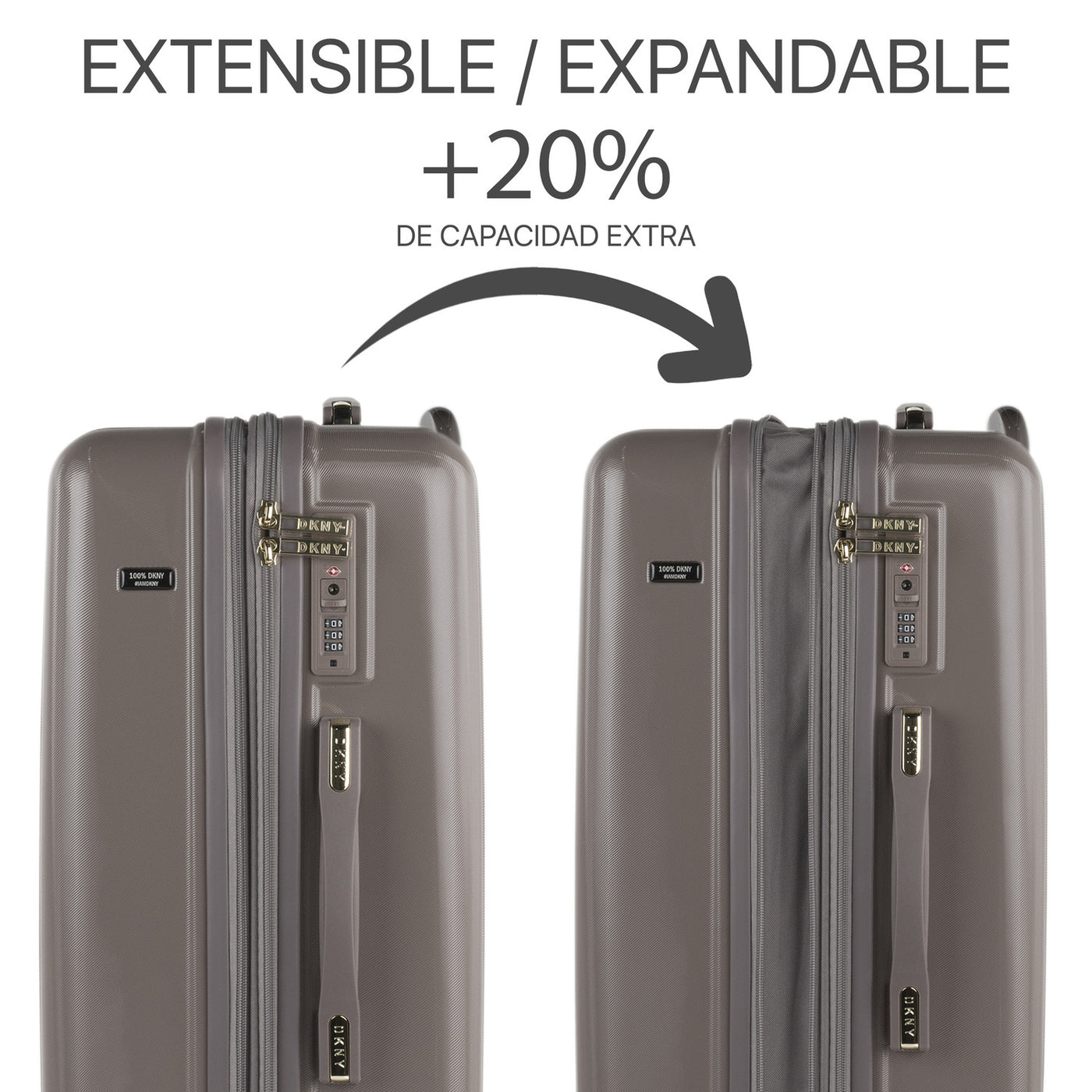 Maleta Mediana 67Cm DKNY - 1030 Linear