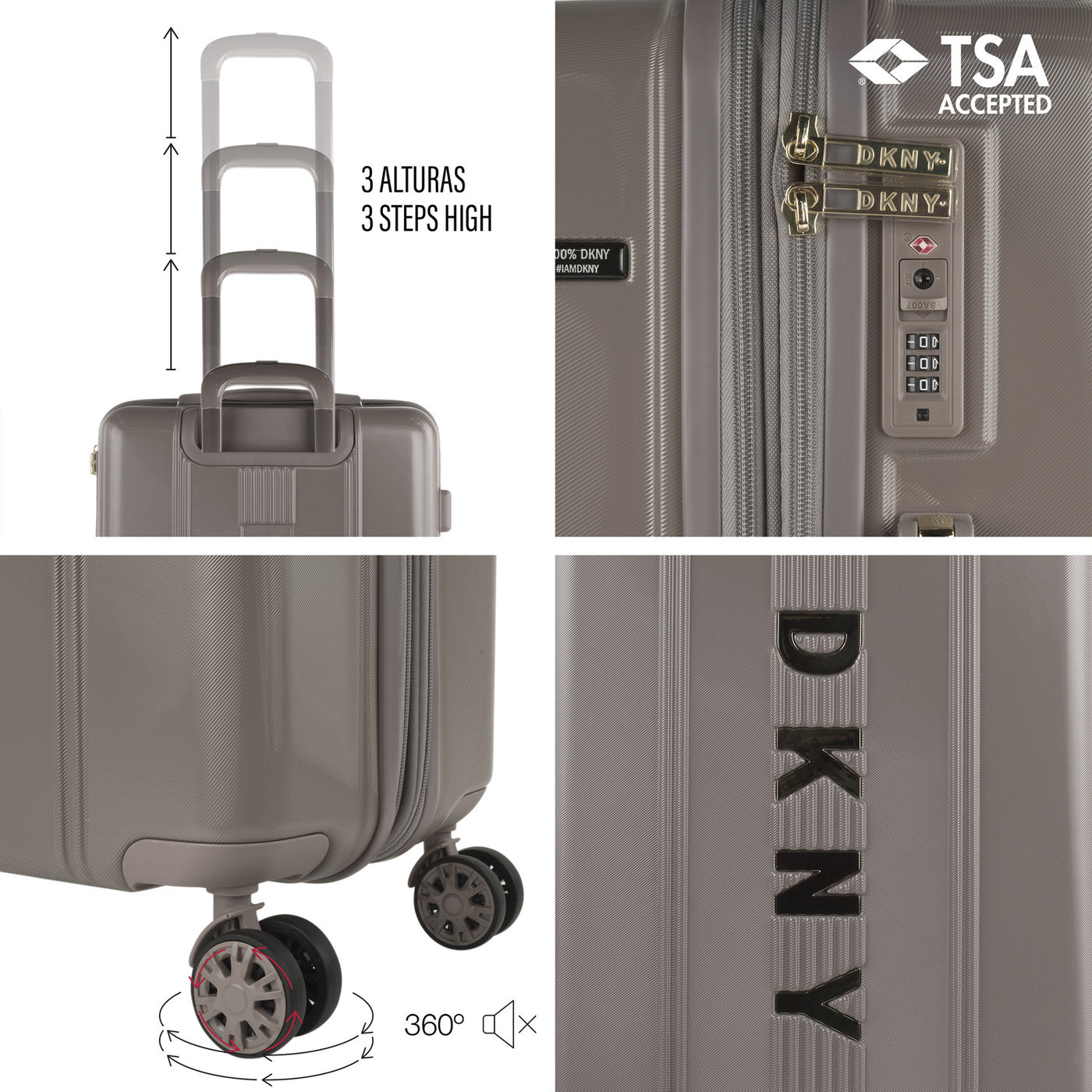 Maleta Mediana 67Cm DKNY - 1030 Linear