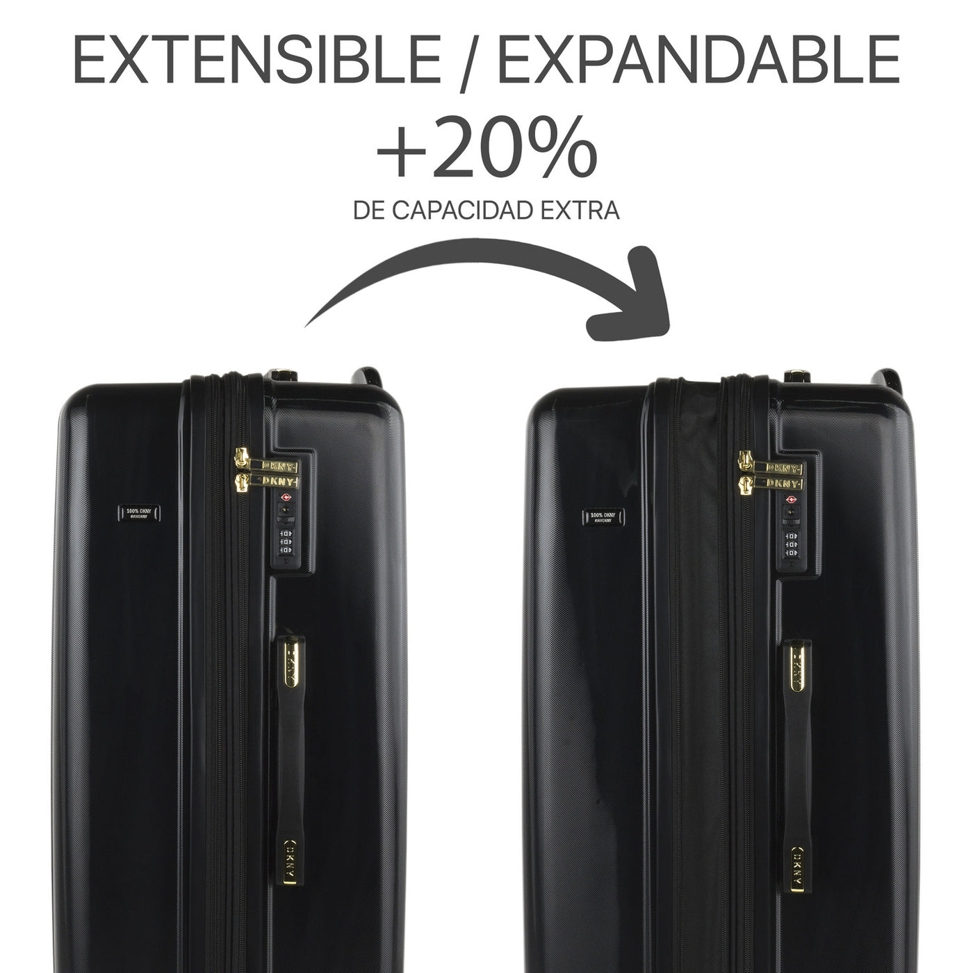 Maleta Grande 77Cm DKNY - 1030 Linear