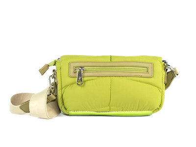 Bolso Bandolera solapa Pepe Moll Crepe Salvia