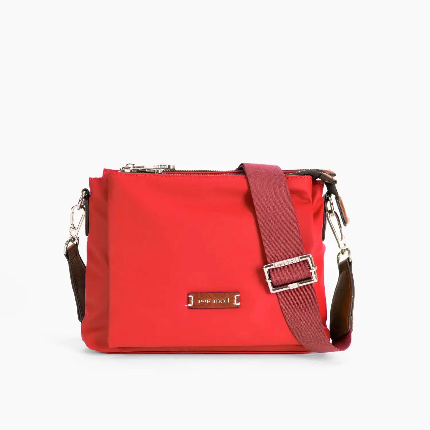 Bolso Bandolera Pepe Moll Rubber Red