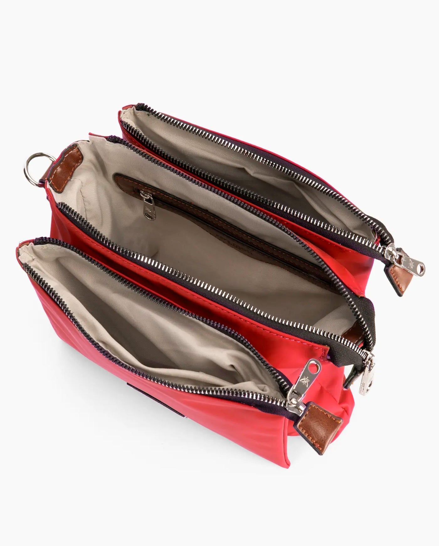 Bolso Bandolera Pepe Moll Rubber Red