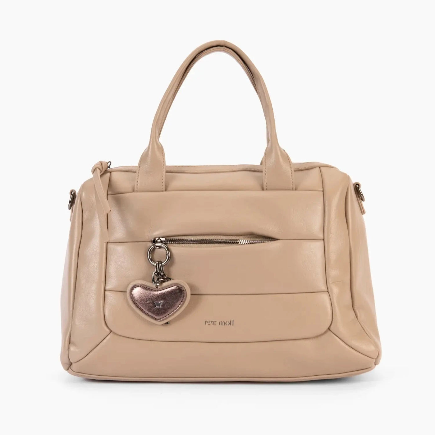 Bolso de Mano Pepe Moll Niza Taupe