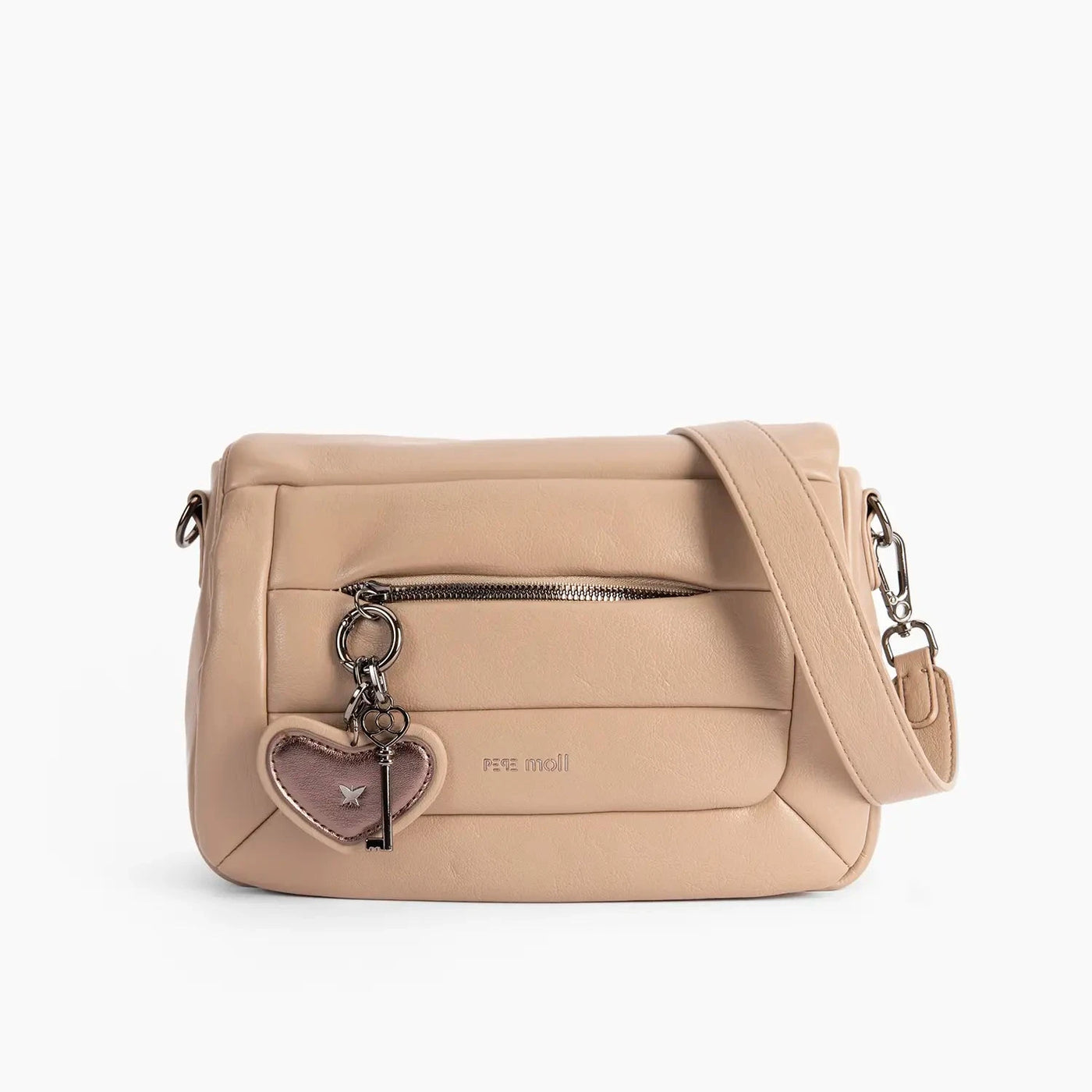 Bolso de Hombro Pepe Moll Niza Taupe