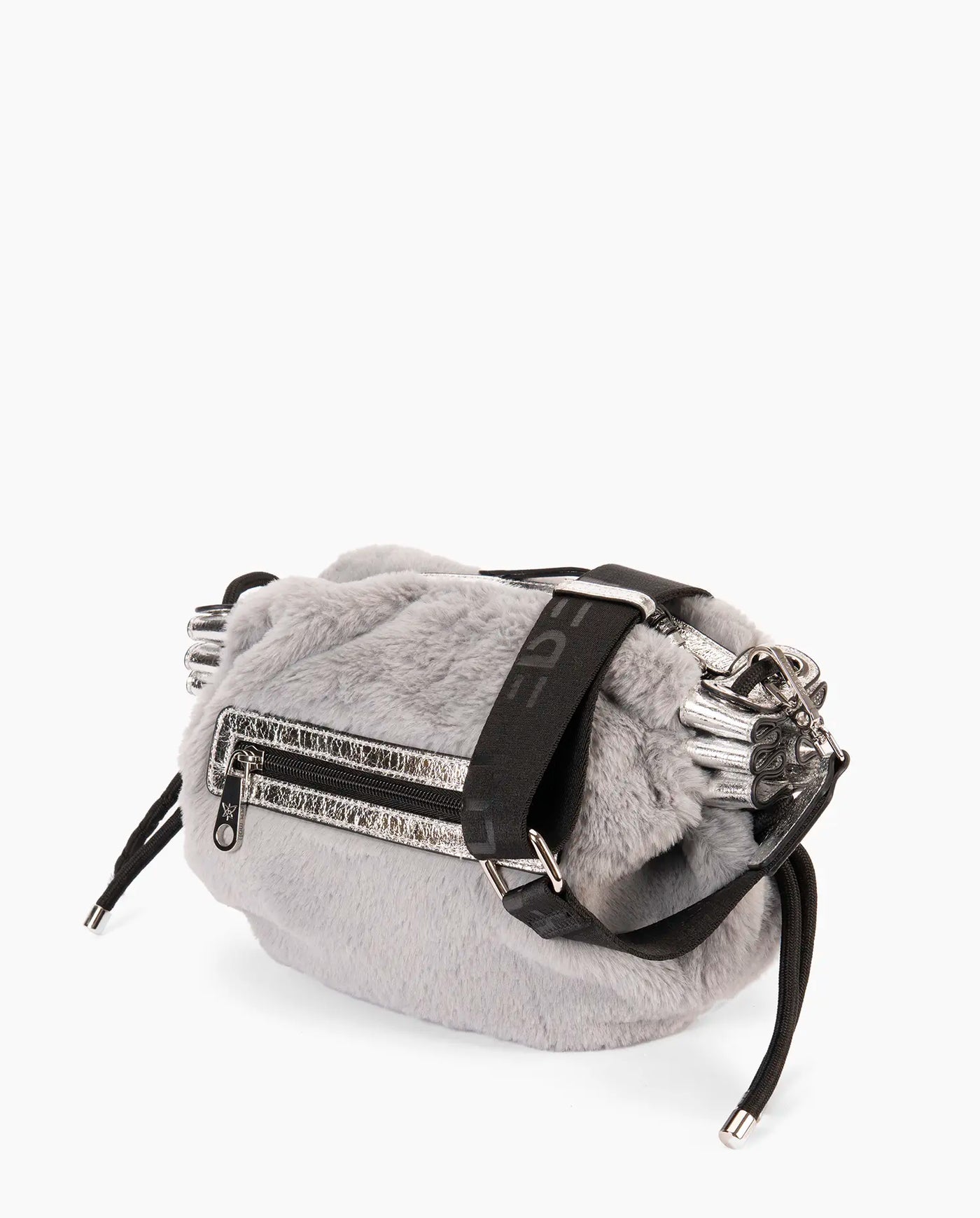 Bolso Bandolera de pelo Pepe Moll Nutria Pearl