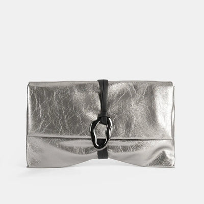 Bolso de mano Pepe Moll Metalcris Plata