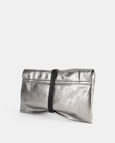 Bolso de mano Pepe Moll Metalcris Plata