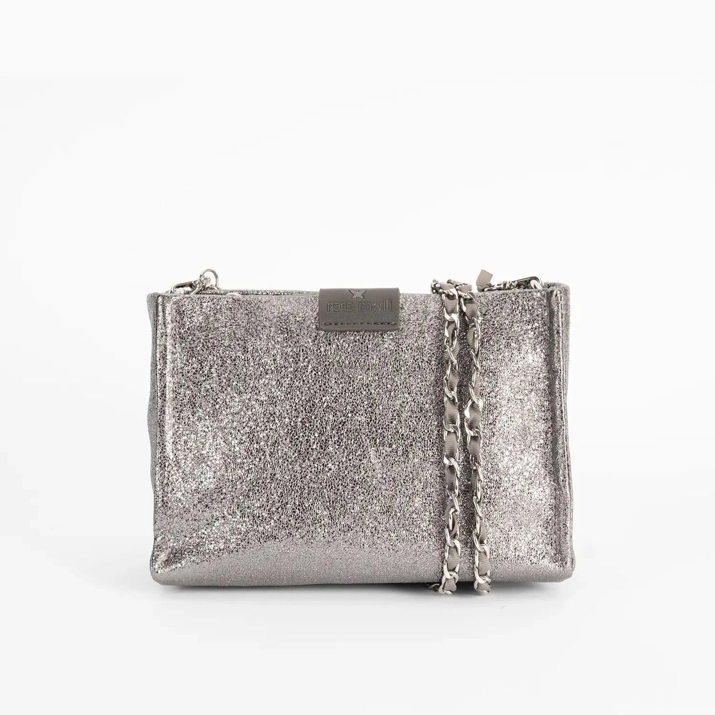 Bolso Bandolera Pepe Moll Electra Plata