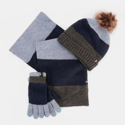 Pack Gorro, Guantes y Bufanda Pepe Moll Navy