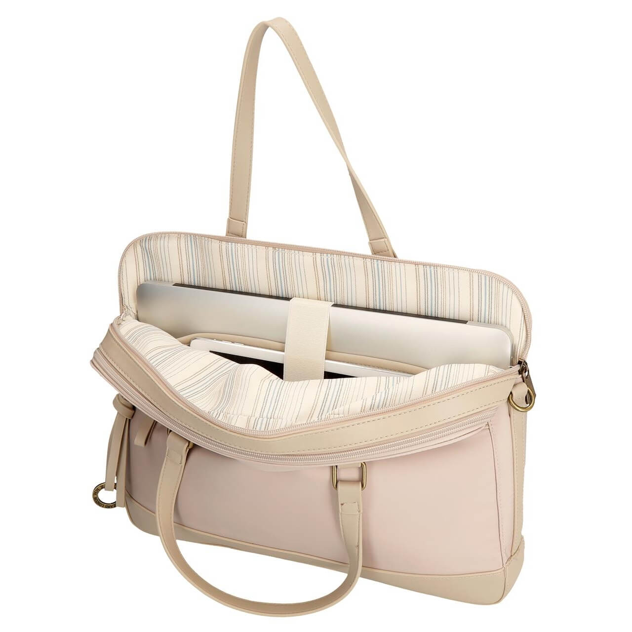 Bolso Maletin porta ordenador 15,6" Pepe Jeans Morgan Beige