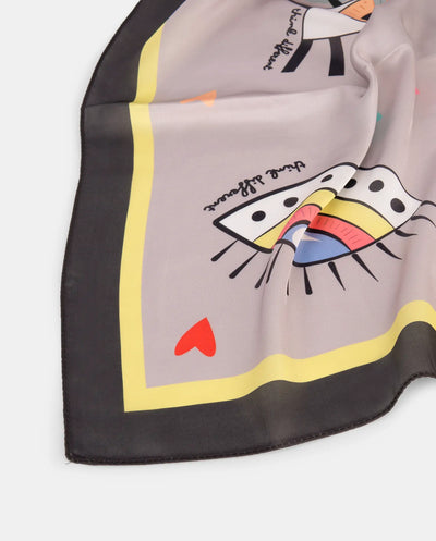 Pañuelo Pepe Moll Funny Gris