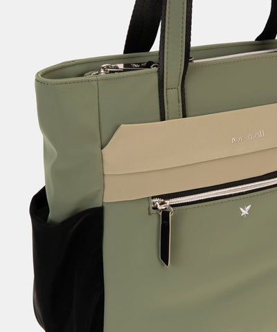 Bolso Shopper Pepe Moll Veronica Tri-Green