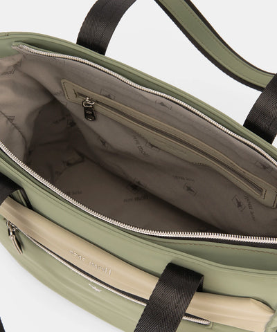 Bolso Shopper Pepe Moll Veronica Tri-Green