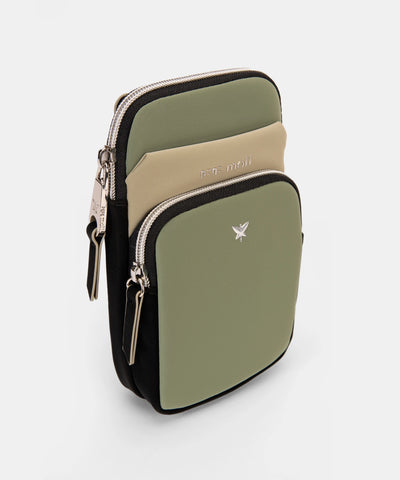 Bandolera porta móvil Pepe Moll Veronica Tri-Green