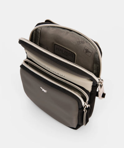 Bandolera porta móvil Pepe Moll Veronica Tri-Grey
