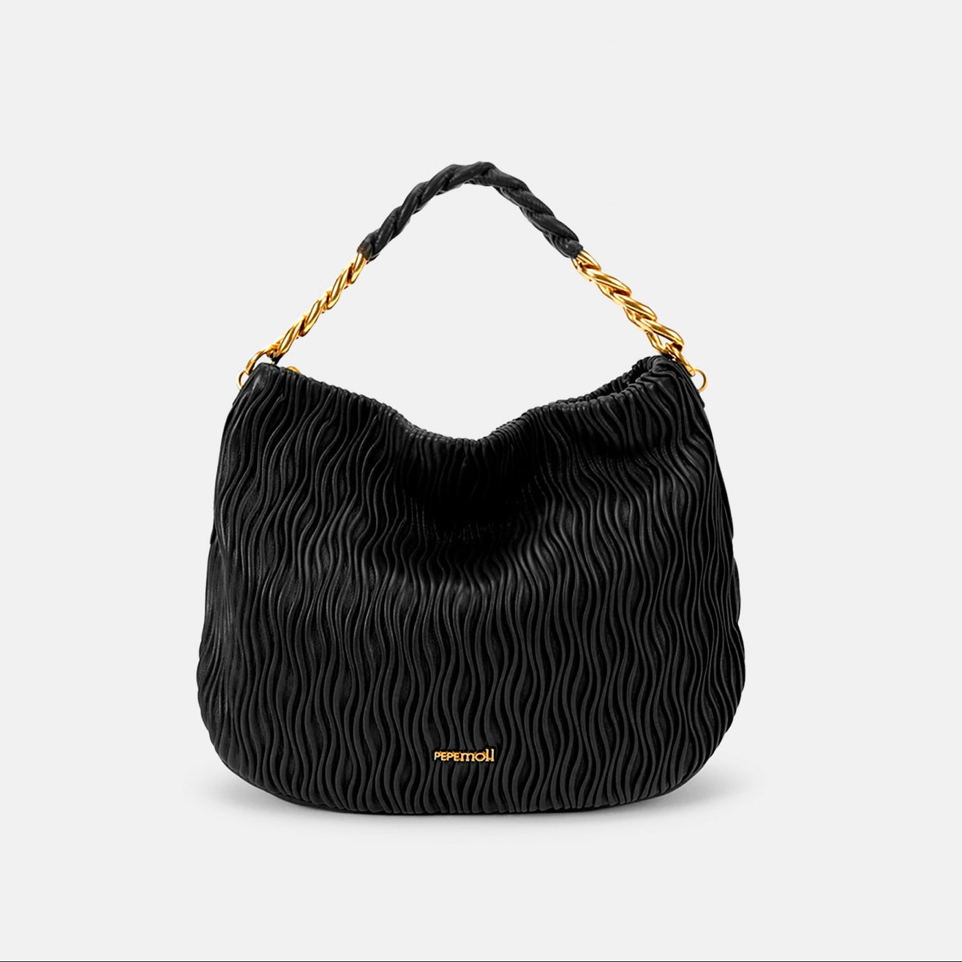 Bolso de Hombro Pepe Moll Amalia Negro