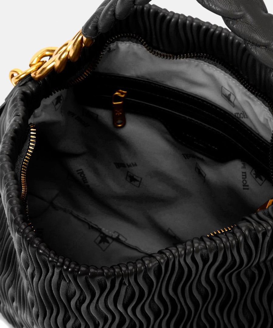 Bolso de Hombro Pepe Moll Amalia Negro