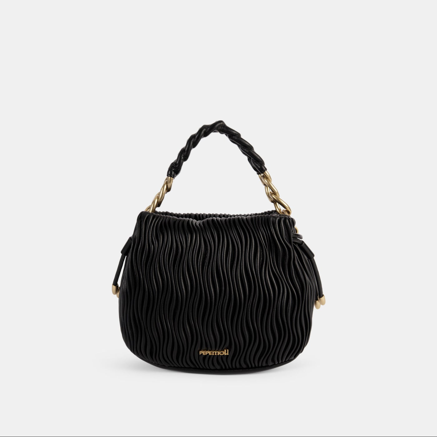 Bolso de Mano con Bandolera Pepe Moll Amalia Negro