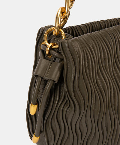 Bolso de Mano con Bandolera Pepe Moll Amalia Verde